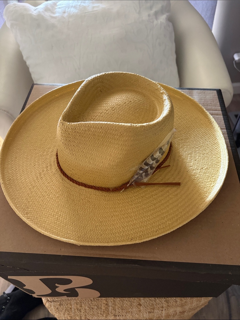 New ::: Straw Rancher Hat - Yellow